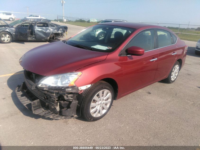 2015 NISSAN SENTRA SV - 3N1AB7AP0FY377951