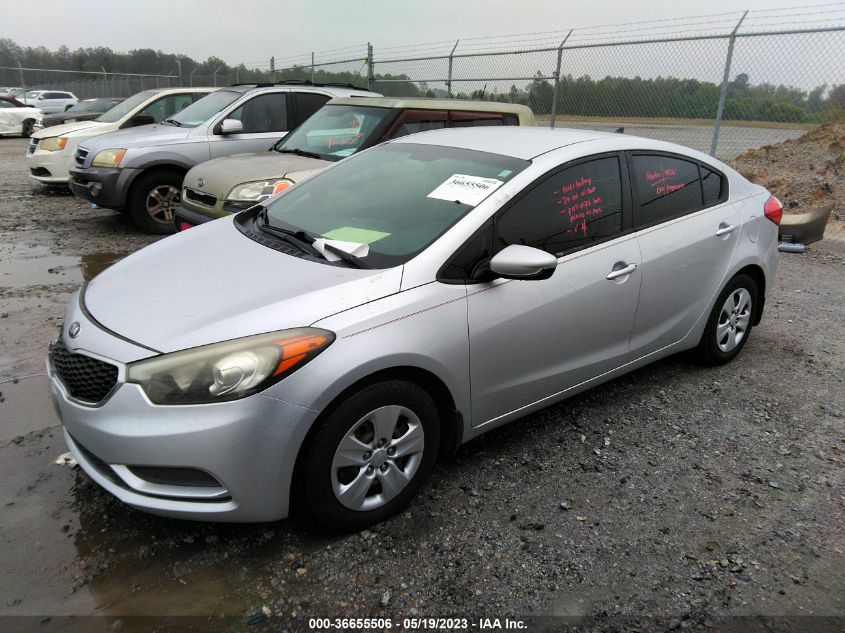 2014 KIA FORTE LX - KNAFK4A69E5178043