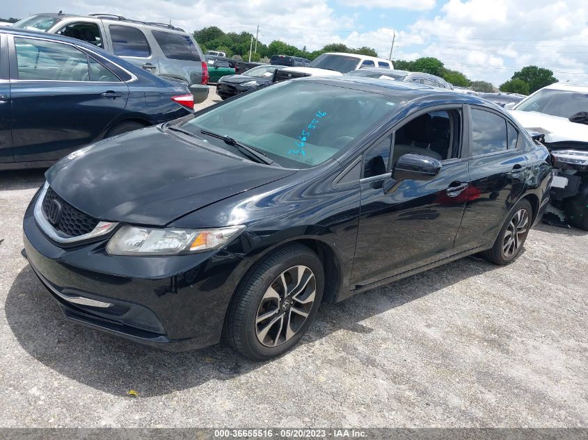2014 HONDA CIVIC SEDAN EX - 2HGFB2F88EH539256