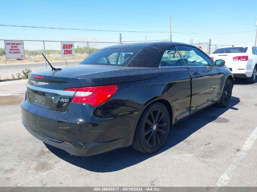 2014 CHRYSLER 200 S - 1C3BCBGG8EN163282