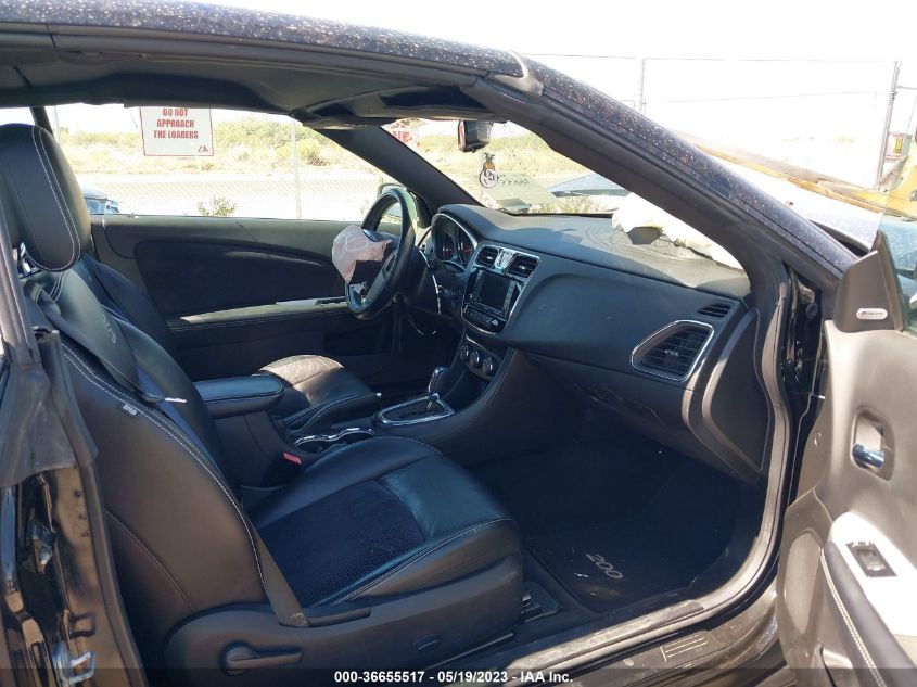 2014 CHRYSLER 200 S - 1C3BCBGG8EN163282