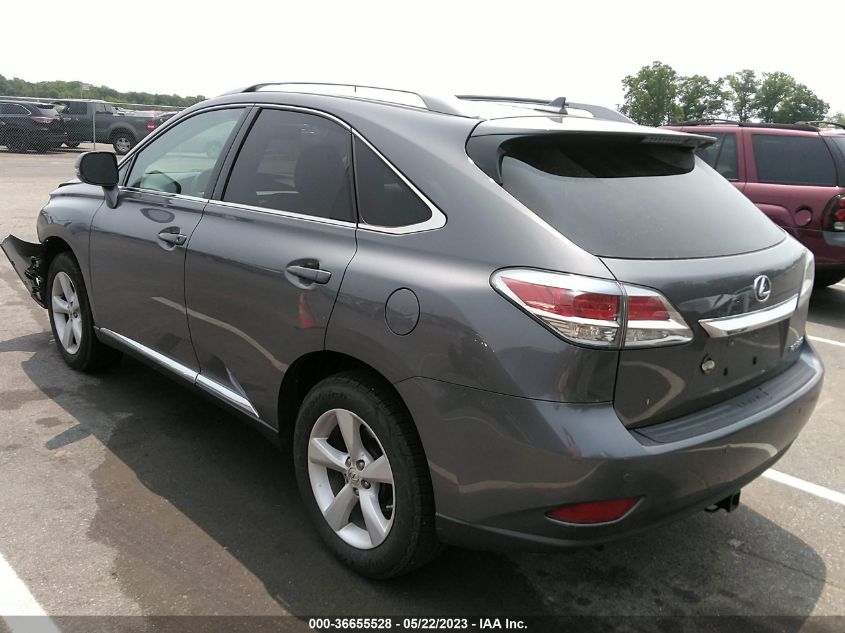 2013 LEXUS RX 350 - 2T2BK1BA5DC189301