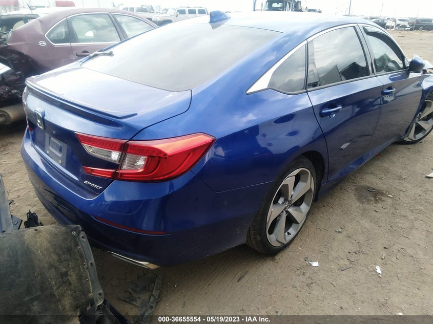 VIN 1HGCV1F39JA085973 2018 HONDA ACCORD SEDAN SPORT 1.5T