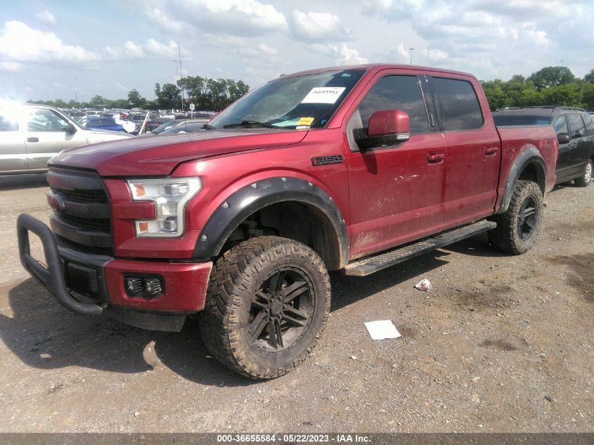 2015 FORD F-150 XLT/XL/LARIAT/PLATINUM - 1FTEW1EF4FKD56391