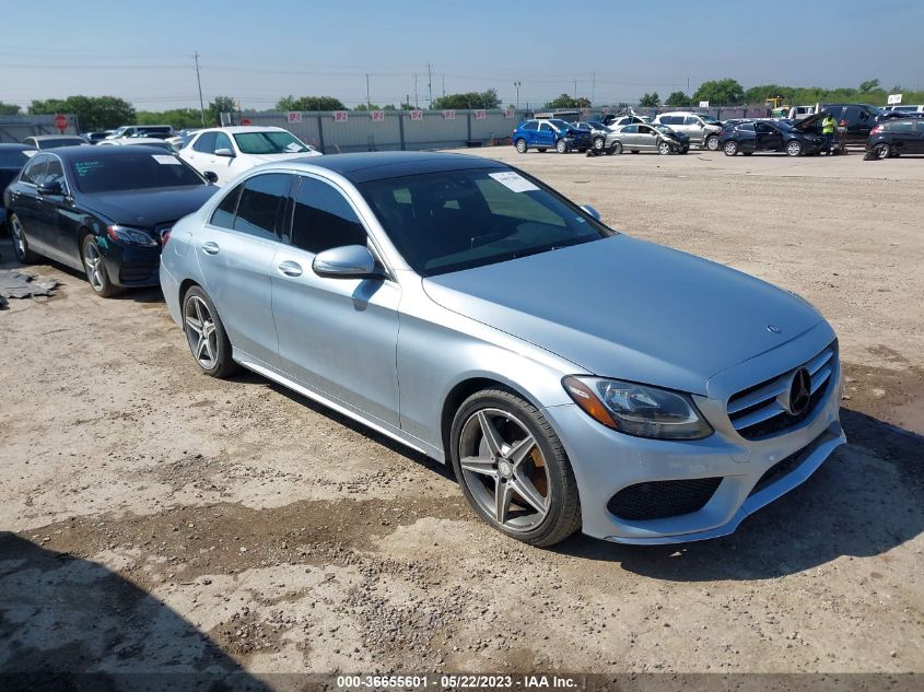 2015 MERCEDES-BENZ C-CLASS C 300 - 55SWF4JB8FU044904