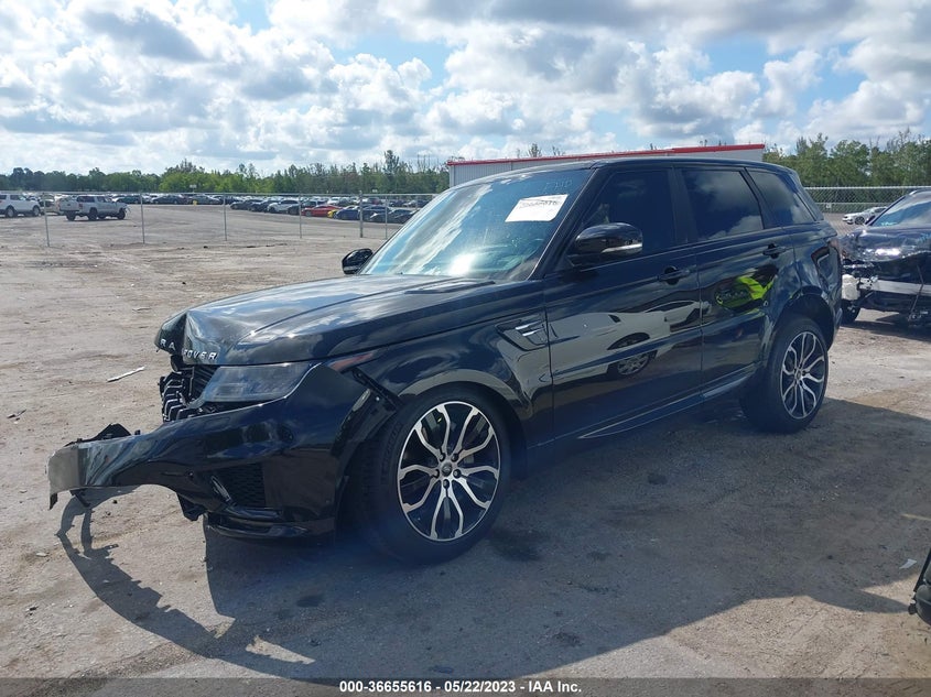 VIN SALWR2RV0JA414555 2018 LAND ROVER RANGE ROVER SPORT HSE