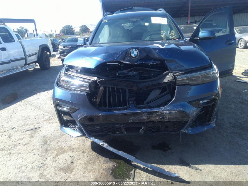2022 BMW X7 XDRIVE40I - 5UXCW2C04N9L95935