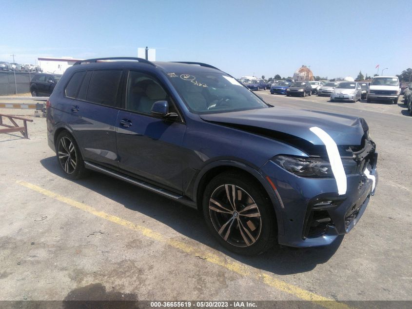 2022 BMW X7 XDRIVE40I - 5UXCW2C04N9L95935