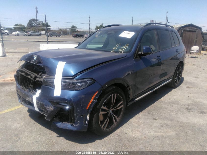 2022 BMW X7 XDRIVE40I - 5UXCW2C04N9L95935