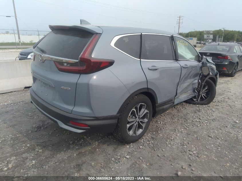 2022 HONDA CR-V EX-L - 7FARW2H85NE000343