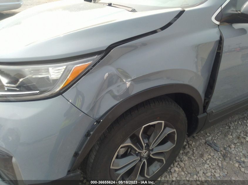 2022 HONDA CR-V EX-L - 7FARW2H85NE000343