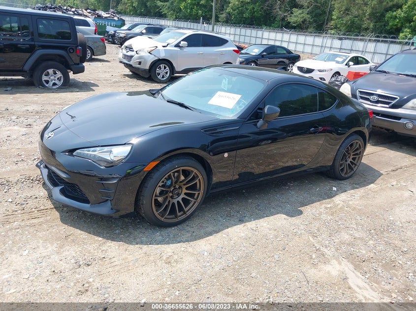 VIN JF1ZNAA14H9710442 2017 TOYOTA 86