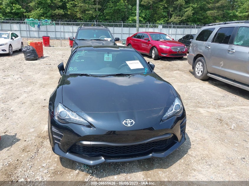 VIN JF1ZNAA14H9710442 2017 TOYOTA 86