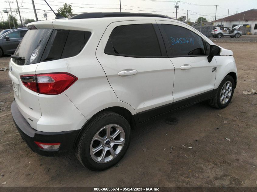 2020 FORD ECOSPORT SE - MAJ3S2GE6LC350617