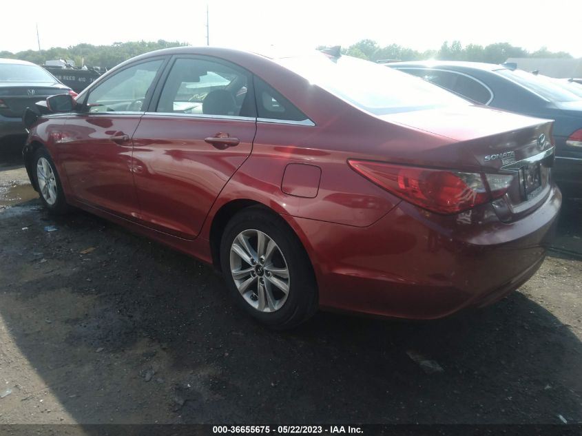 2013 HYUNDAI SONATA GLS PZEV - 5NPEB4AC3DH513378