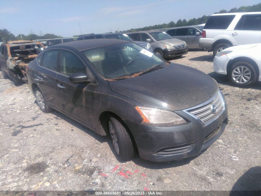 2014 NISSAN SENTRA S - 3N1AB7AP3EY219604