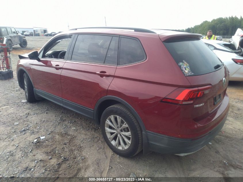 2018 VOLKSWAGEN TIGUAN S - 3VV1B7AX8JM019706