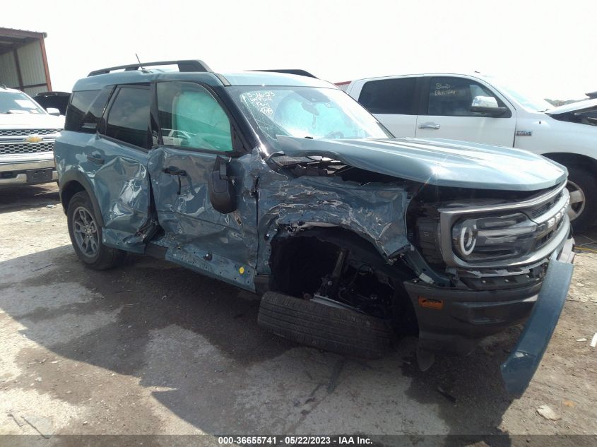 2022 FORD BRONCO SPORT BIG BEND - 3FMCR9B64NRD76566