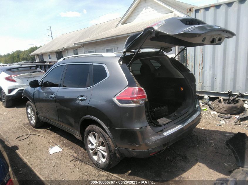 2015 NISSAN ROGUE SV - KNMAT2MV0FP503671