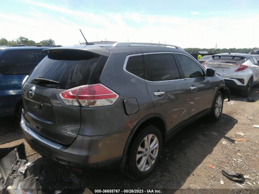 2015 NISSAN ROGUE SV - KNMAT2MV0FP503671