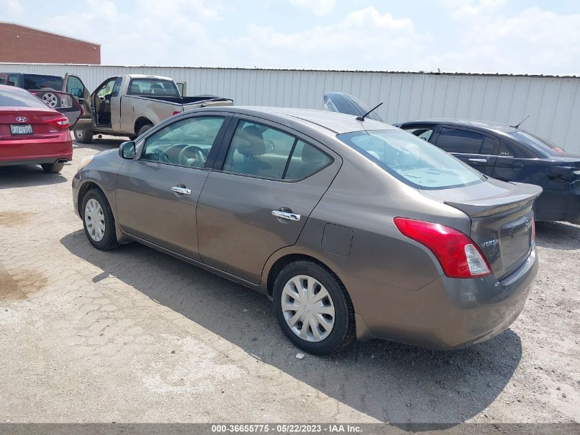 2014 NISSAN VERSA SV - 3N1CN7AP5EK464195