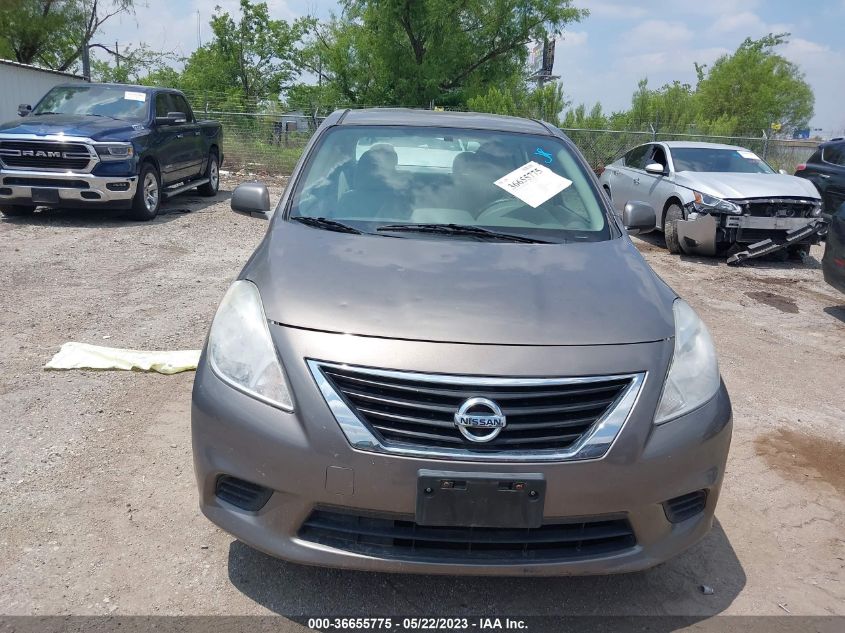 2014 NISSAN VERSA SV - 3N1CN7AP5EK464195