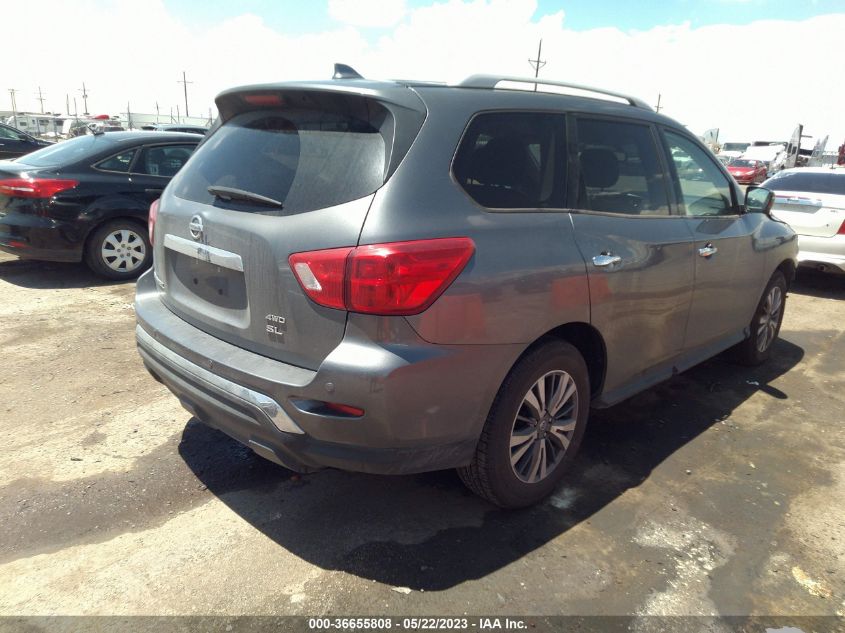 2020 NISSAN PATHFINDER SL - 5N1DR2CM3LC616758