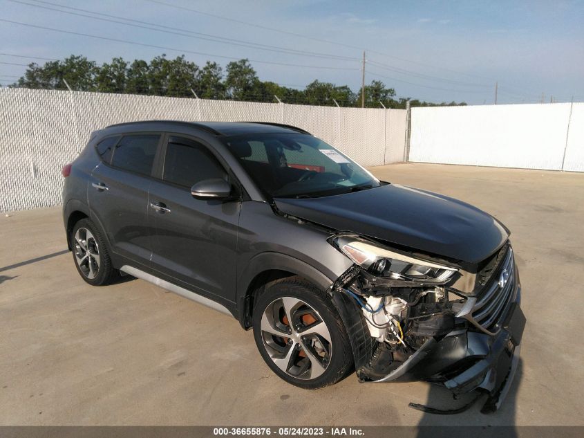 2017 HYUNDAI TUCSON LIMITED - KM8J33A24HU377606