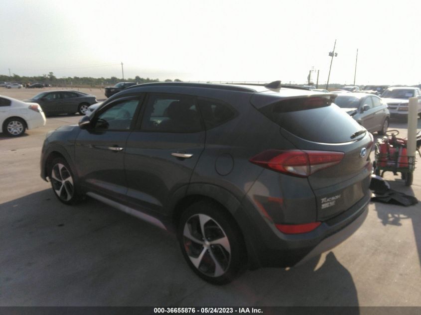 2017 HYUNDAI TUCSON LIMITED - KM8J33A24HU377606