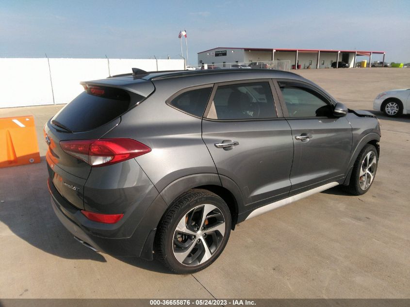 2017 HYUNDAI TUCSON LIMITED - KM8J33A24HU377606