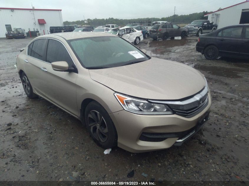 2017 HONDA ACCORD SEDAN LX - 1HGCR2F30HA286990
