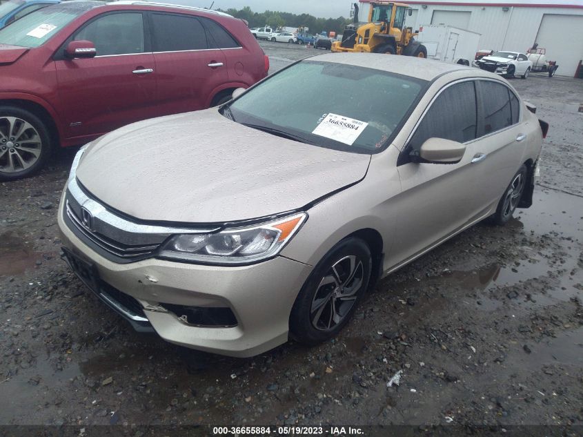 2017 HONDA ACCORD SEDAN LX - 1HGCR2F30HA286990