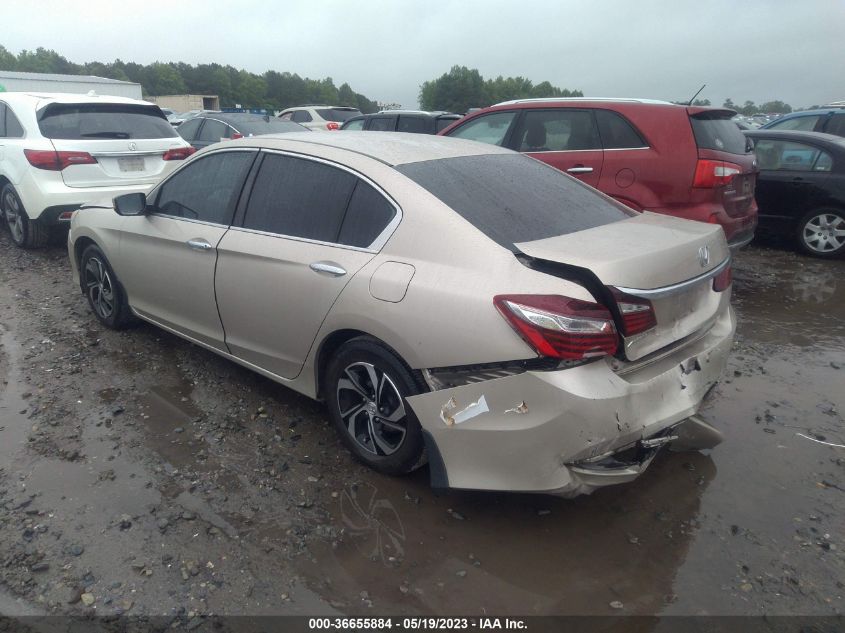 2017 HONDA ACCORD SEDAN LX - 1HGCR2F30HA286990
