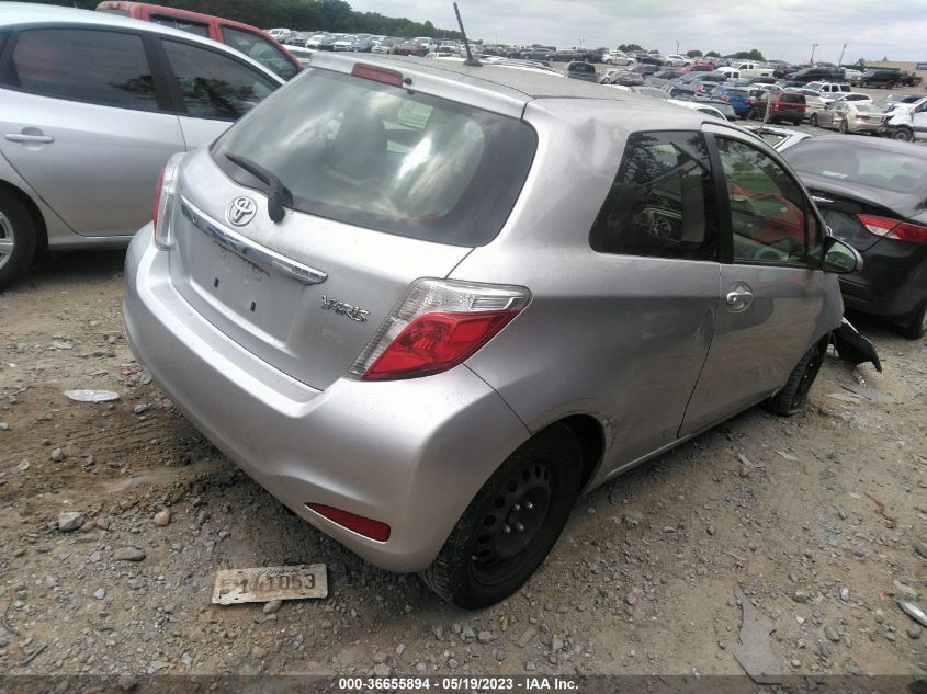 2014 TOYOTA YARIS L/LE - JTDJTUD35ED591627