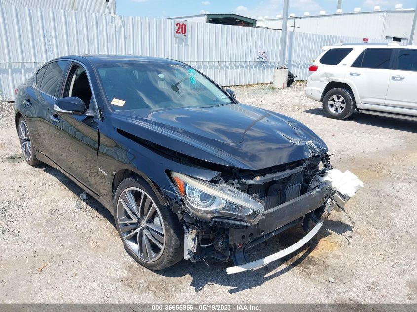 2015 INFINITI Q50 HYBRID SPORT - JN1AV7APXFM790065