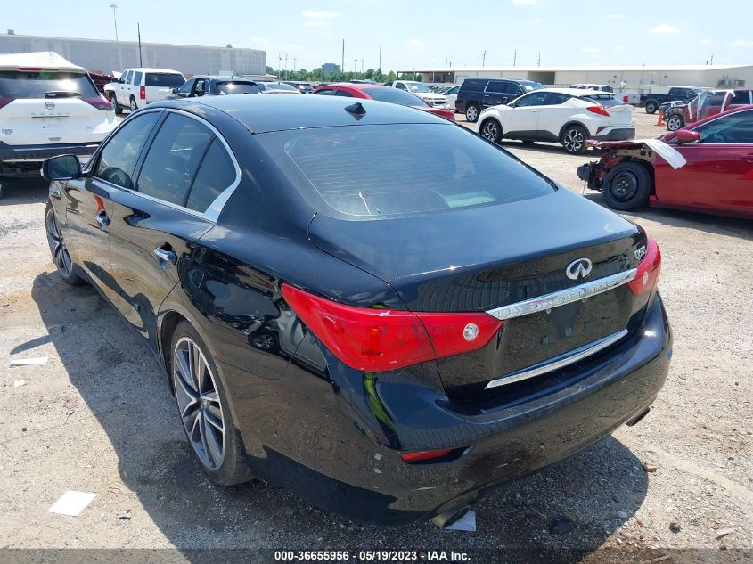 2015 INFINITI Q50 HYBRID SPORT - JN1AV7APXFM790065