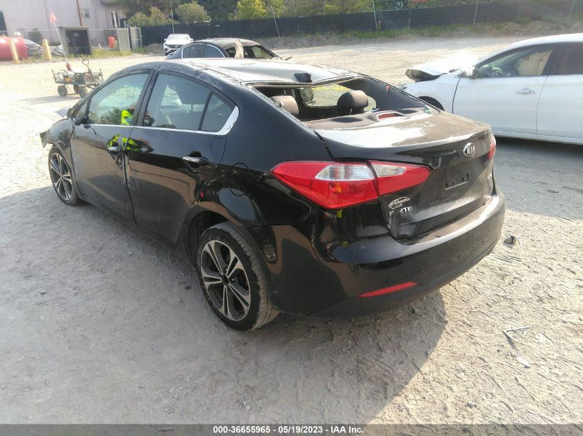 2016 KIA FORTE EX - KNAFZ4A8XG5448395