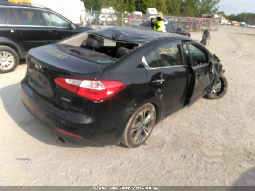 2016 KIA FORTE EX - KNAFZ4A8XG5448395