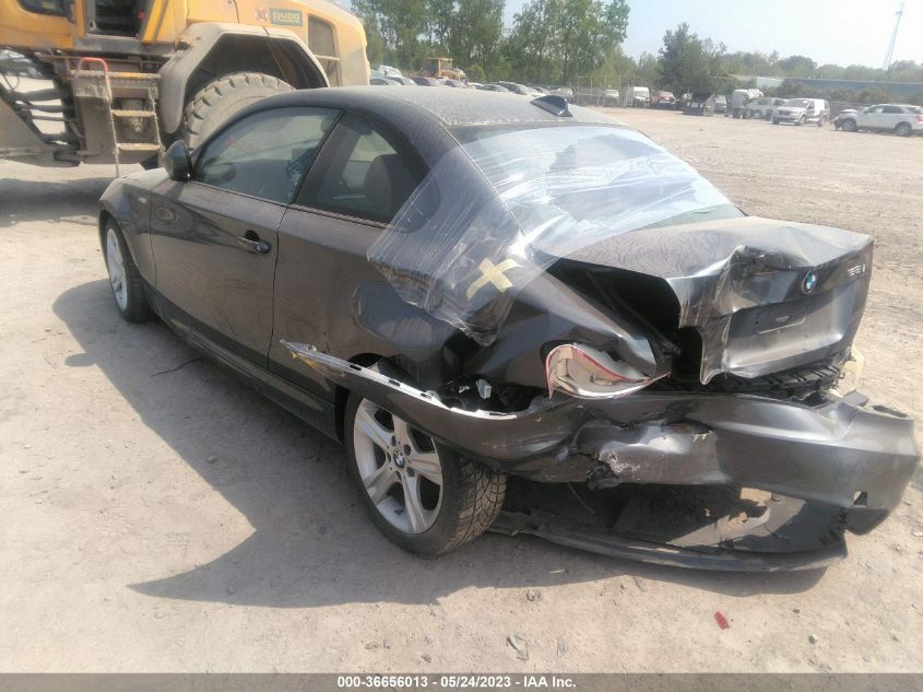 2013 BMW 1 SERIES 128I WBAUP7C5XDVM55389