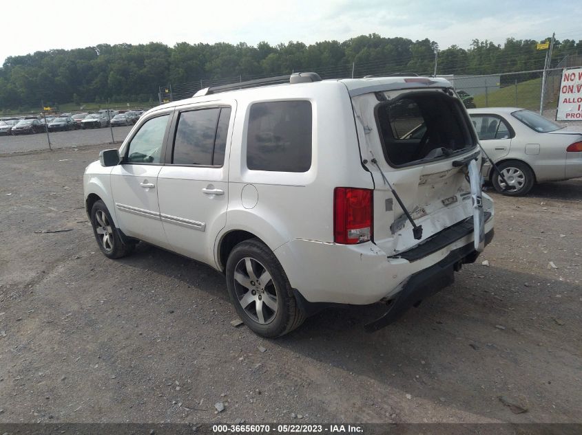 2013 HONDA PILOT TOURING - 5FNYF4H98DB026266