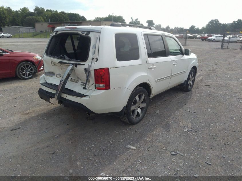 2013 HONDA PILOT TOURING - 5FNYF4H98DB026266