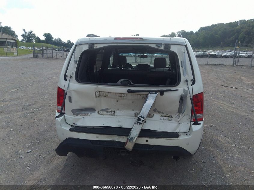 2013 HONDA PILOT TOURING - 5FNYF4H98DB026266