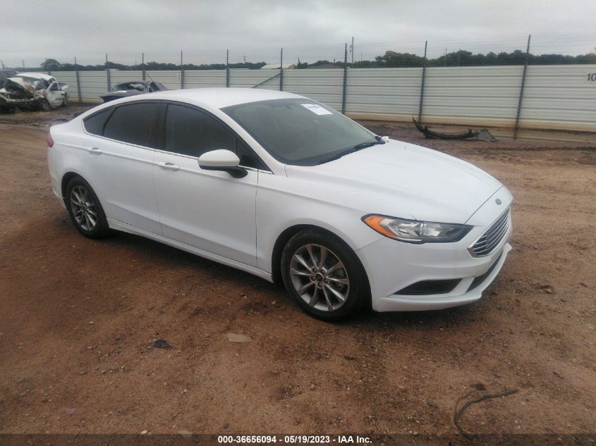 2017 FORD FUSION SE - 3FA6P0H75HR370658