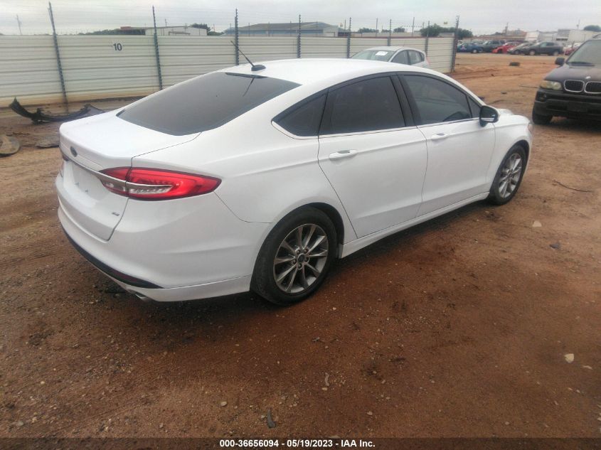 2017 FORD FUSION SE - 3FA6P0H75HR370658