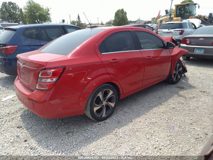 2018 CHEVROLET SONIC PREMIER - 1G1JF5SB4J4134382