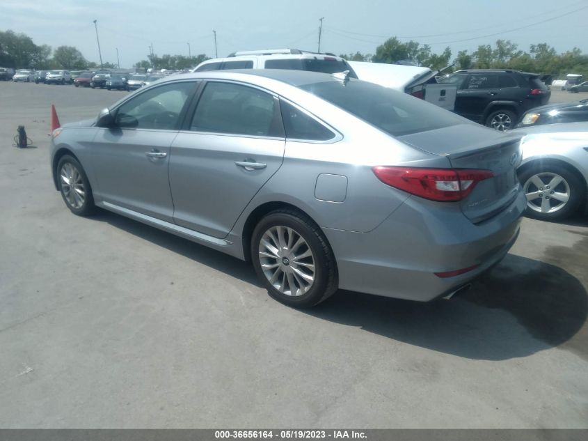 2015 HYUNDAI SONATA 2.4L LIMITED - 5NPE34AF0FH068558