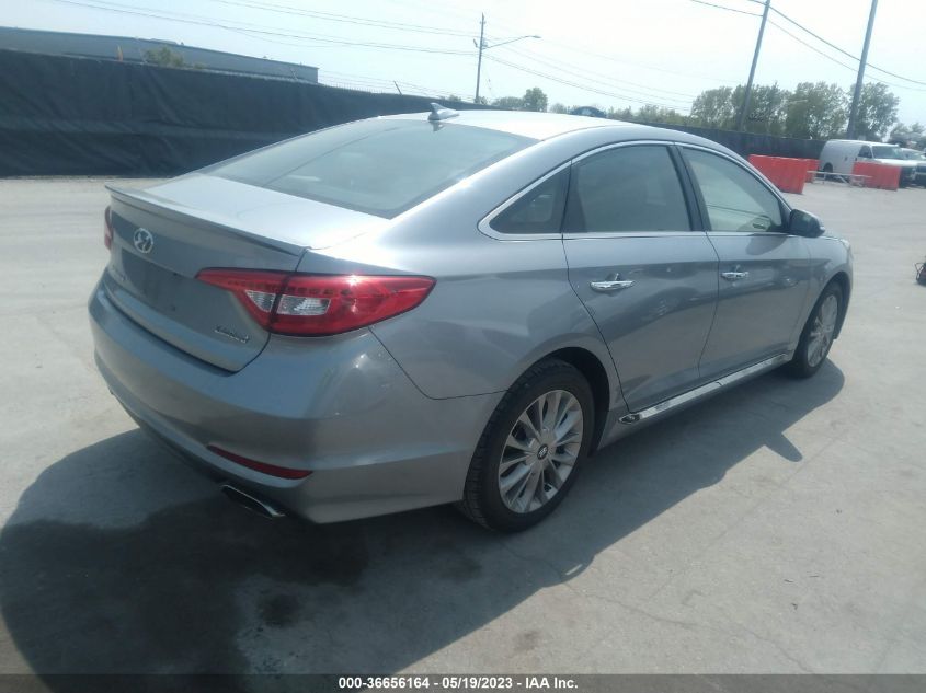 2015 HYUNDAI SONATA 2.4L LIMITED - 5NPE34AF0FH068558