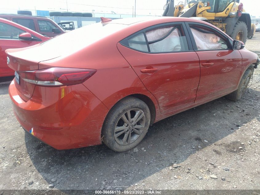 2017 HYUNDAI ELANTRA GL - KMHD84LF2HU168434