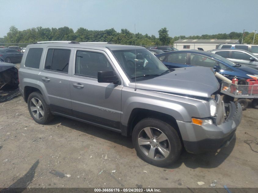 2017 JEEP PATRIOT HIGH ALTITUDE - 1C4NJRFB6HD109308