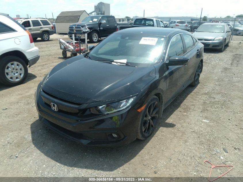 2020 HONDA CIVIC SEDAN SPORT - 19XFC2F80LE020657